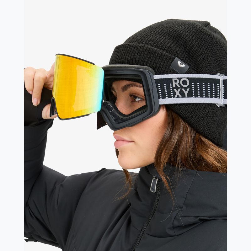 Dámské snowboardové brýle ROXY Storm MG black/clux ml infrared 11