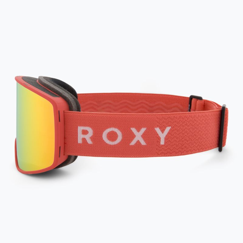 Dámské snowboardové brýle ROXY Storm W coral chic/clux ml orange 4
