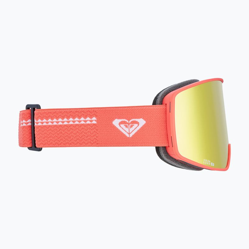 Dámské snowboardové brýle ROXY Storm W coral chic/clux ml orange 3