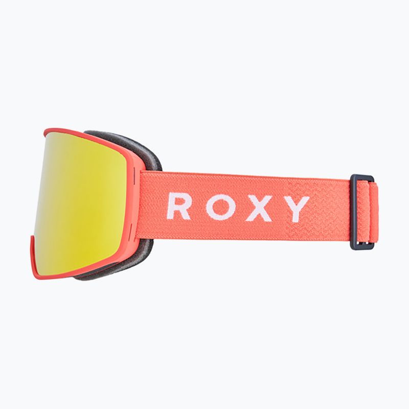 Dámské snowboardové brýle ROXY Storm W coral chic/clux ml orange 4