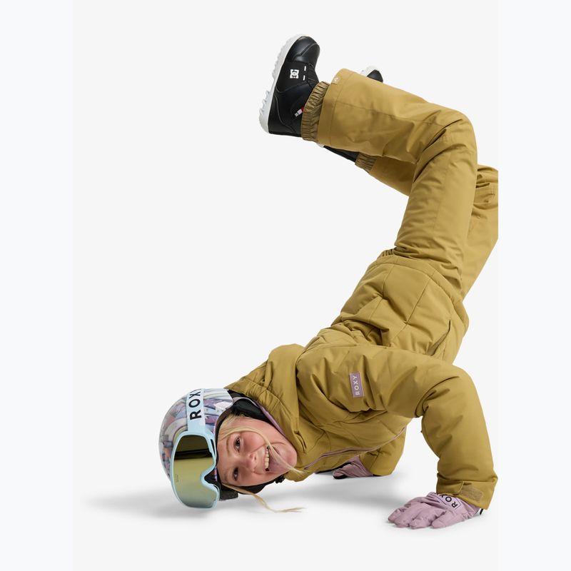 Dětské snowboardové brýle ROXY Missy big flowers/clux ml light blue 7