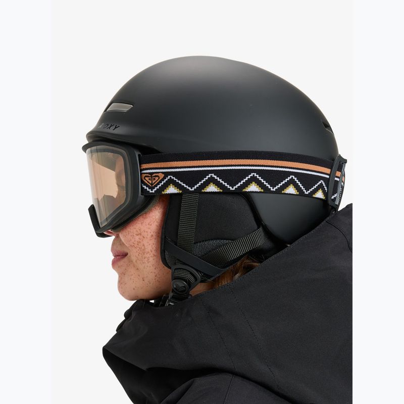 Dámské snowboardové brýle ROXY Izzy black/clux ml silver 6