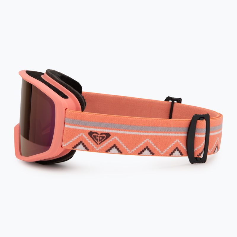 Dámské snowboardové brýle ROXY Izzy coral chic/clux ml l purple 4