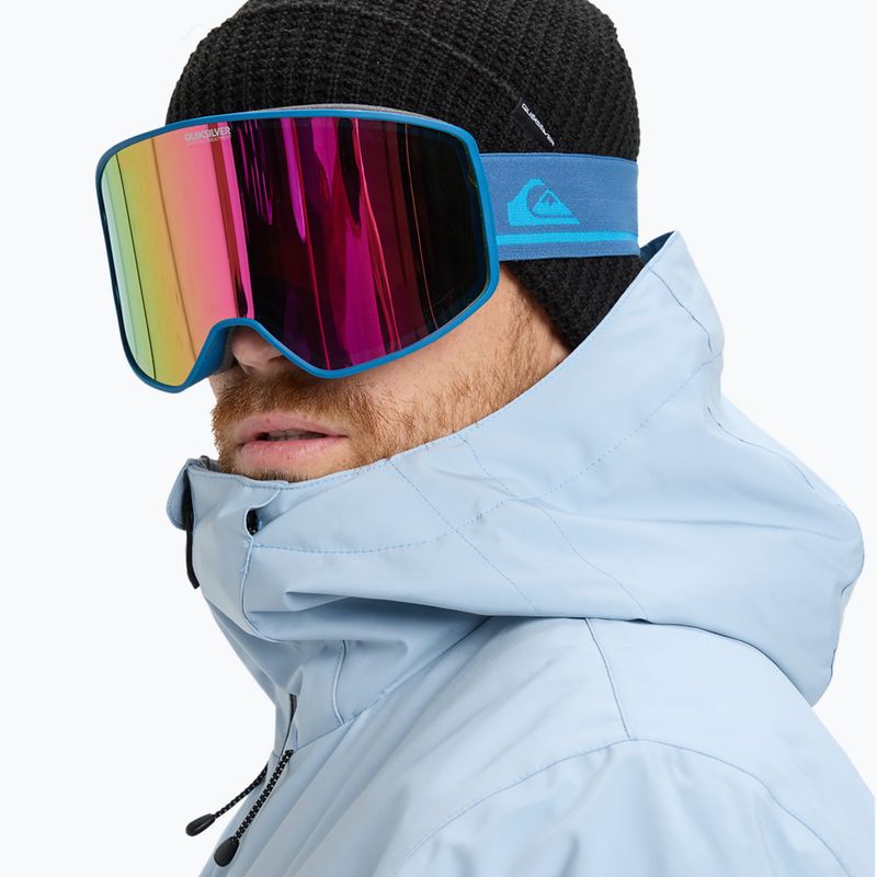 Snowboardové brýle Quiksilver Storm true navy/clux ml light purple 6