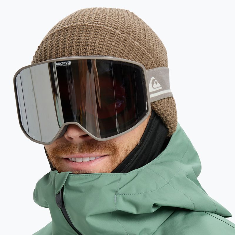 Snowboardové brýle Quiksilver Storm fallen rock/clux ml silver 6