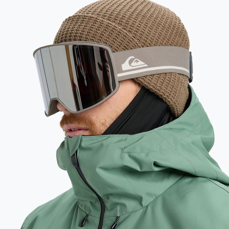 Snowboardové brýle Quiksilver Storm fallen rock/clux ml silver 7