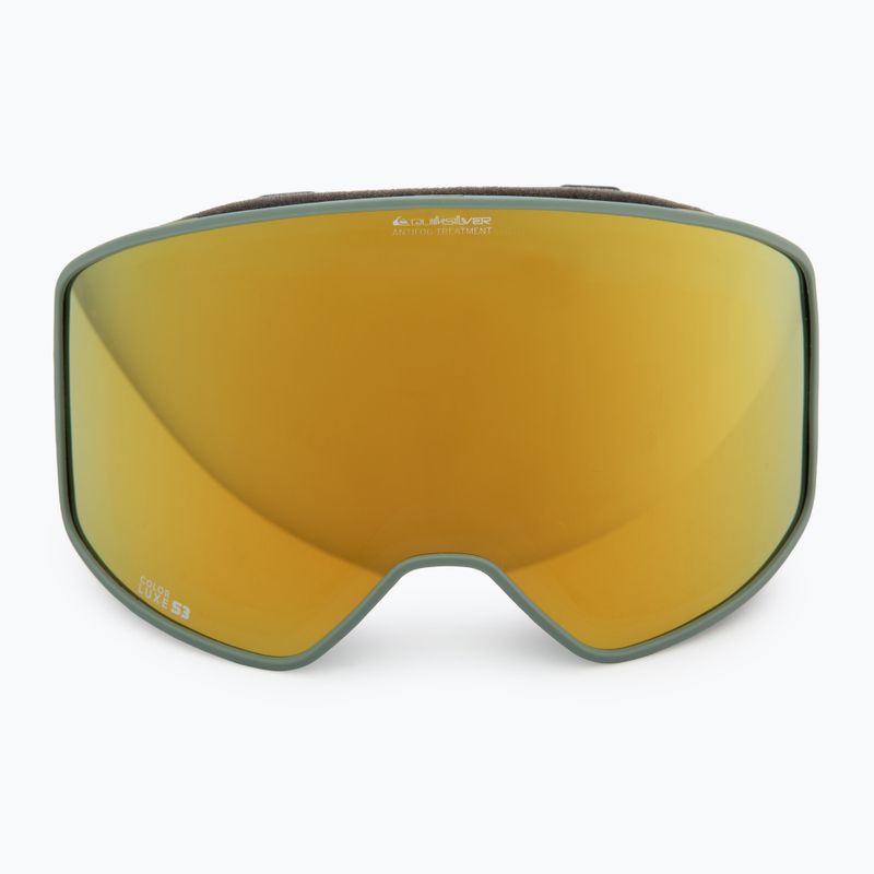Snowboardové brýle Quiksilver Storm dark ivy/clux ml gold 2