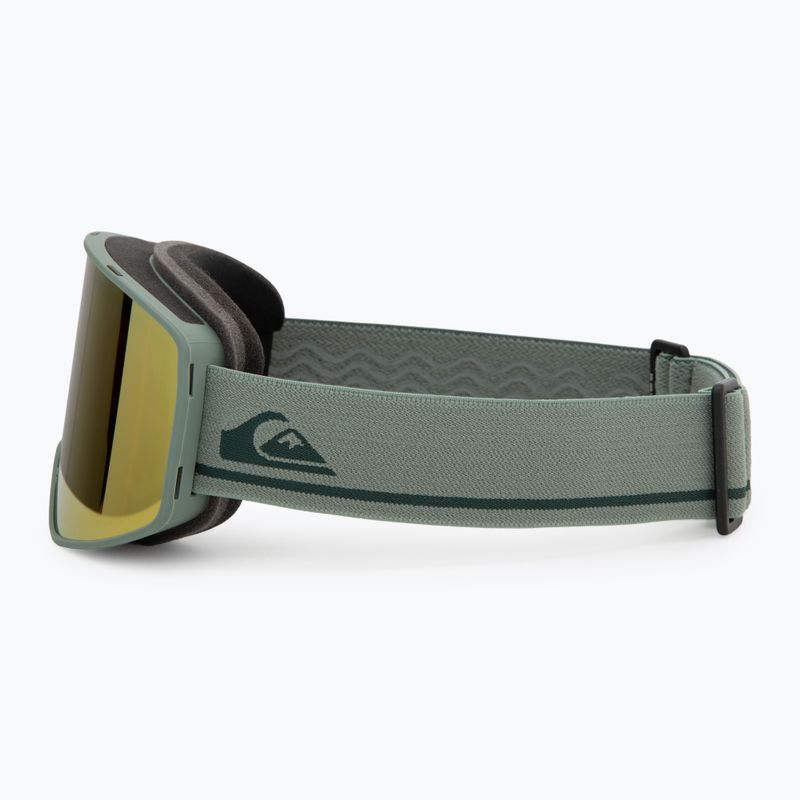Snowboardové brýle Quiksilver Storm dark ivy/clux ml gold 4