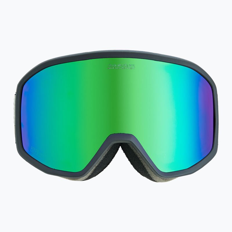Pánské snowboardové brýle Quiksilver Harper black/clux ml green 2