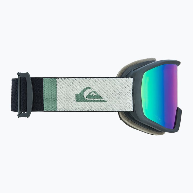 Pánské snowboardové brýle Quiksilver Harper black/clux ml green 3