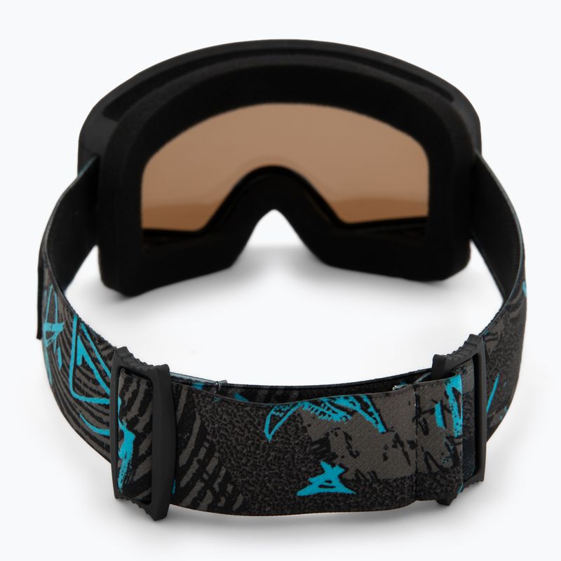 Dětské snowboardové brýle Quiksilver Shredder rave mix/clux ml blue 3