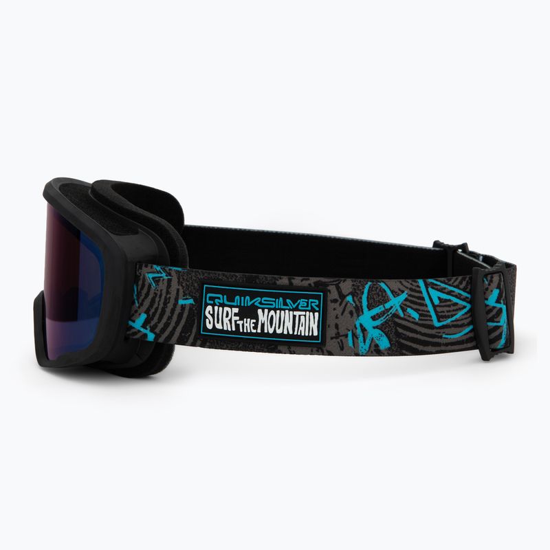 Dětské snowboardové brýle Quiksilver Shredder rave mix/clux ml blue 4