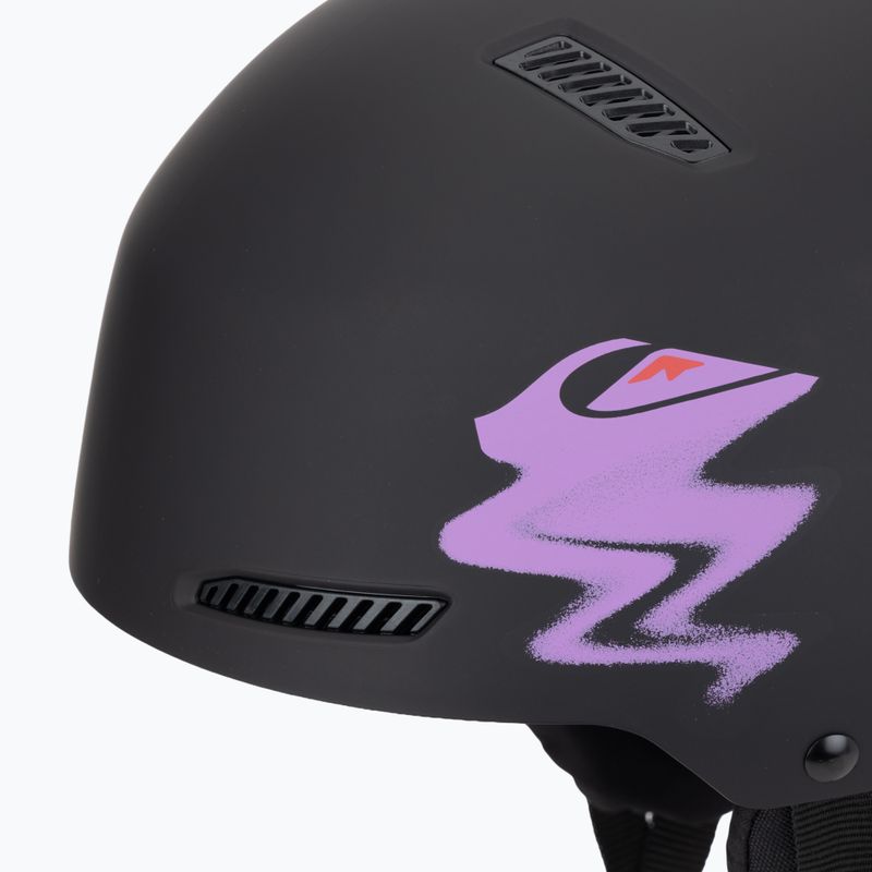 Lyžařská helma Quiksilver Lawson Mips black melt away 7