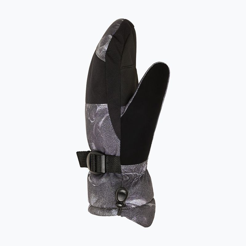 Dětské snowboardové rukavice Quiksilver Mission Mitt thermostamp grayscale 4