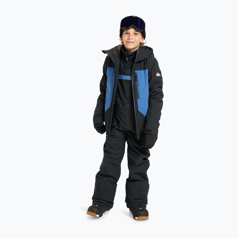 Dětské snowboardové kalhoty Quiksilver Mash Up Bib true black 4