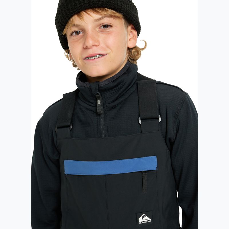 Dětské snowboardové kalhoty Quiksilver Mash Up Bib true black 5