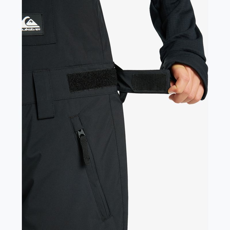 Dětské snowboardové kalhoty Quiksilver Mash Up Bib true black 7