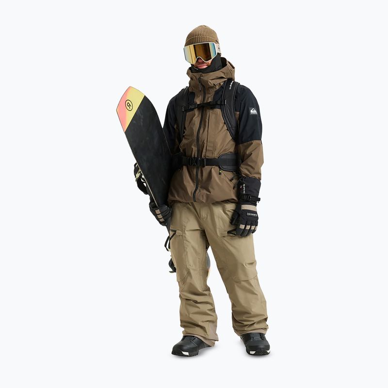 Dětská snowboardová bunda Quiksilver Forever Stretch GTX canteen 2