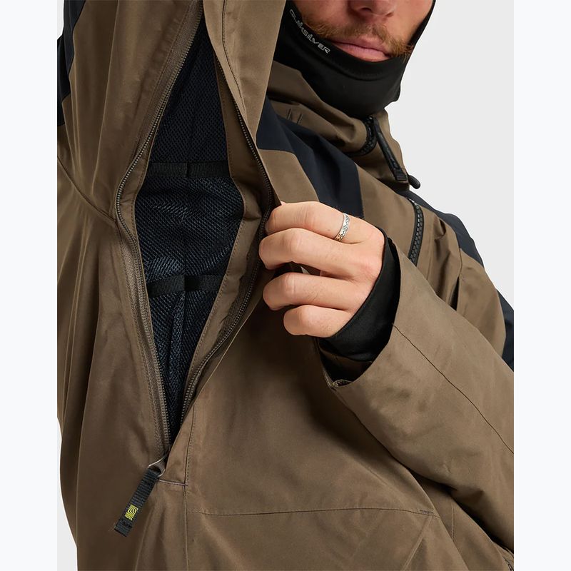 Dětská snowboardová bunda Quiksilver Forever Stretch GTX canteen 6