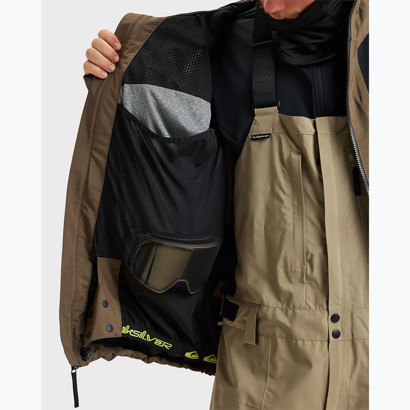 Dětská snowboardová bunda Quiksilver Forever Stretch GTX canteen 12