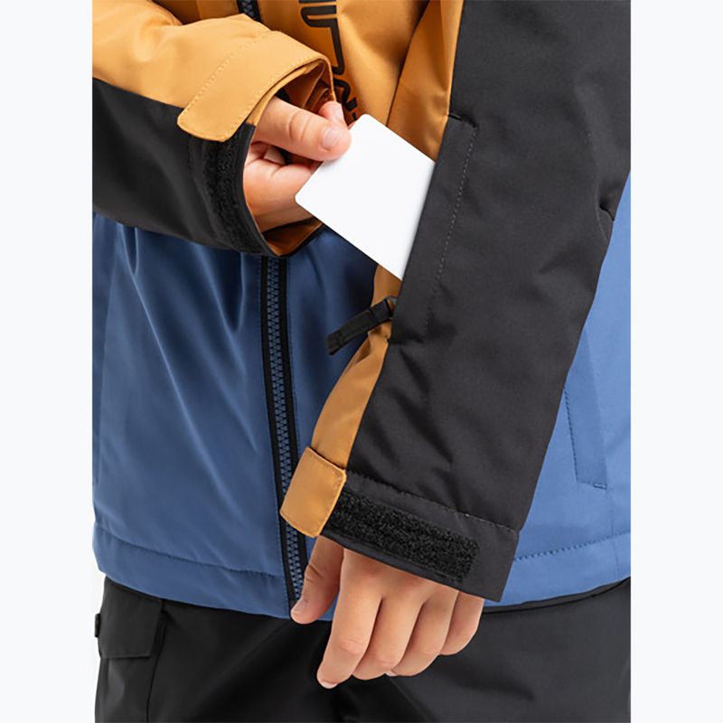 Dětská snowboardová bunda Quiksilver Side Hit Block true navy 4