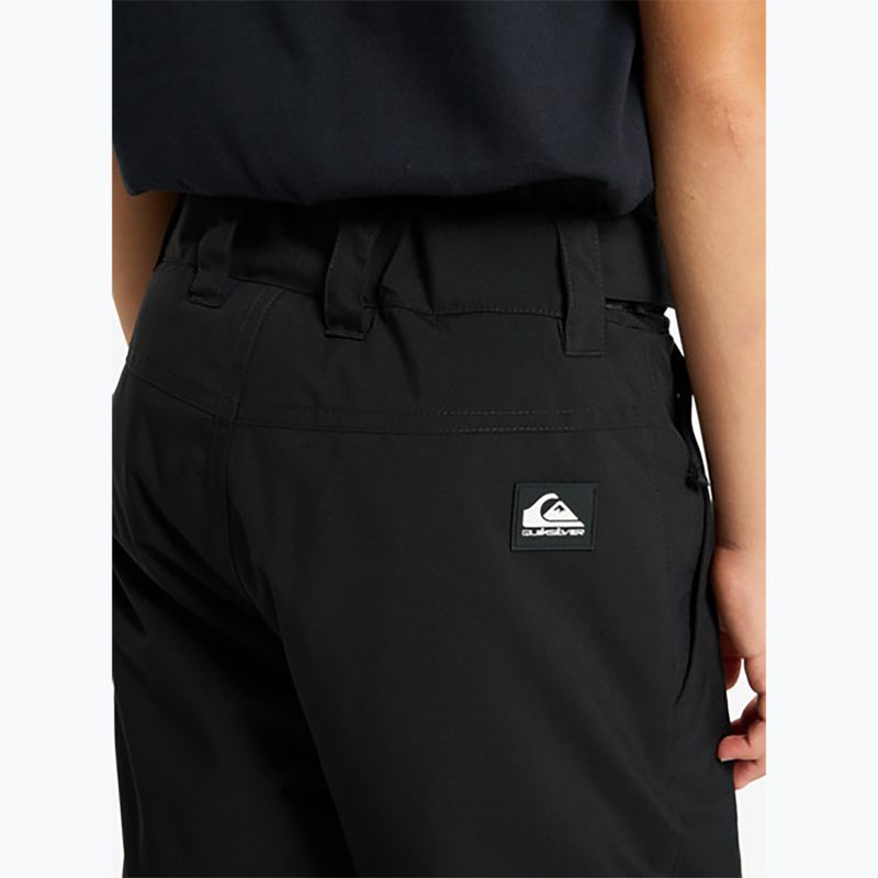 Dětské snowboardové kalhoty Quiksilver Estate true black 6