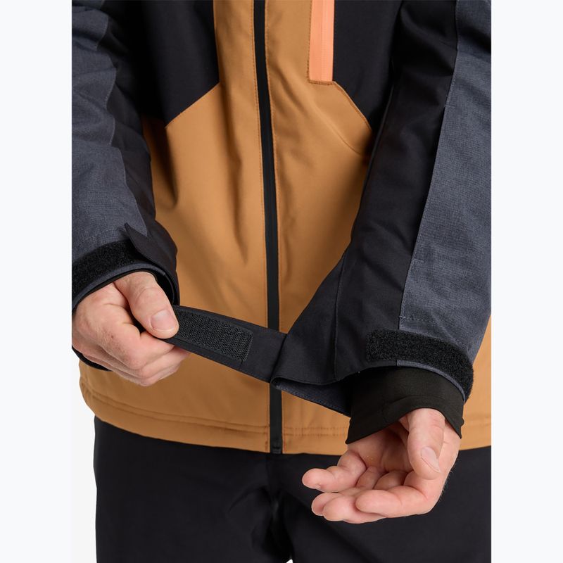 Pánská snowboardová bunda Quiksilver Dawson true black 6