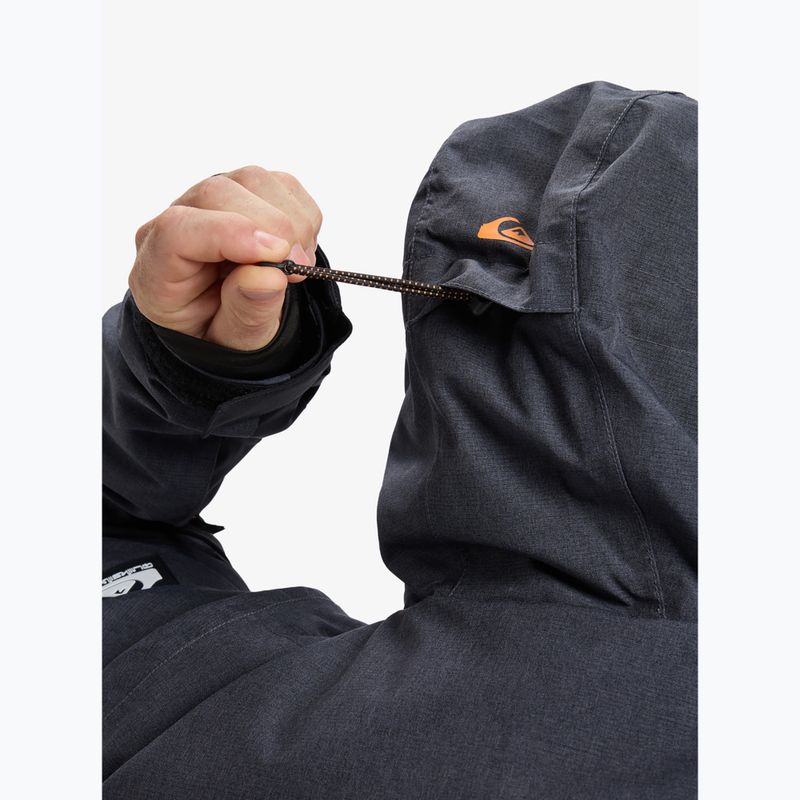 Pánská snowboardová bunda Quiksilver Dawson true black 11