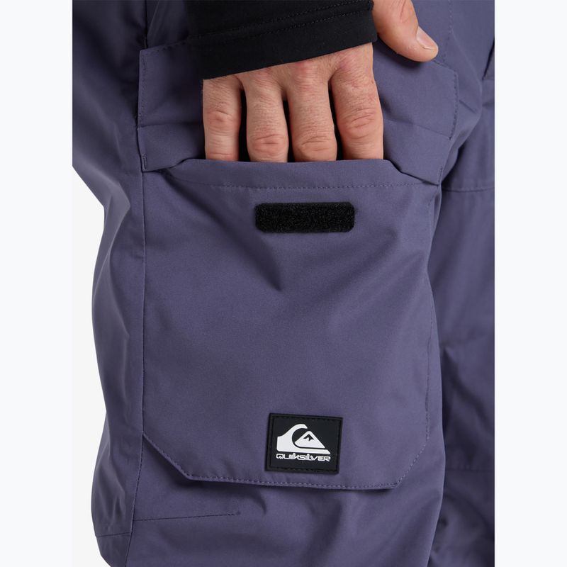 Pánské snowboardové kalhoty Quiksilver Utility graystone 8