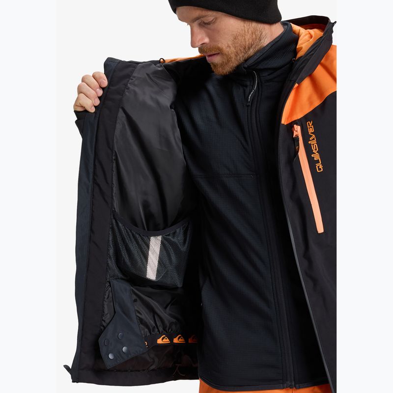 Pánská snowboardová bunda Quiksilver Titano almond 12
