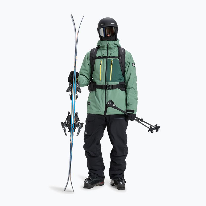 Pánská snowboardová bunda Quiksilver Sycamore Solid 20K dark ivy 2