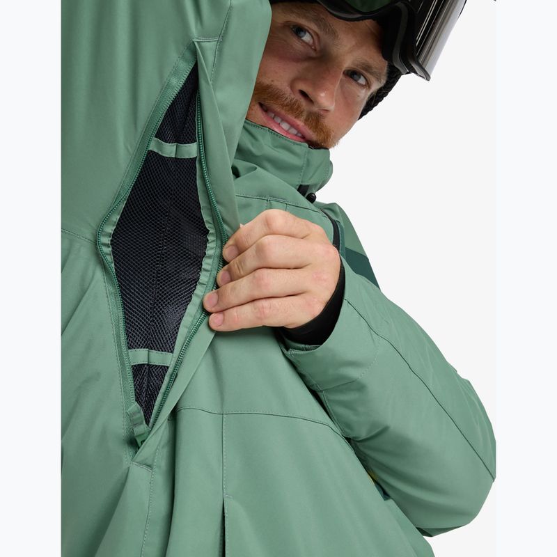 Dětská snowboardová bunda Quiksilver Sycamore Solid 20K dark ivy 9