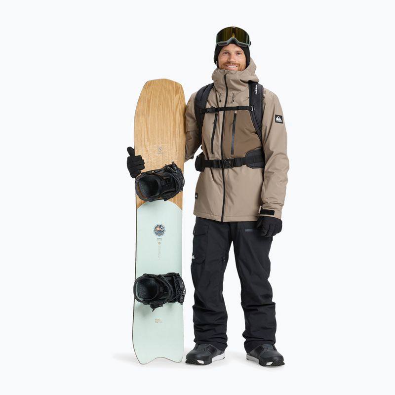 Pánská snowboardová bunda Quiksilver Sycamore Solid 20K fallen rock 2