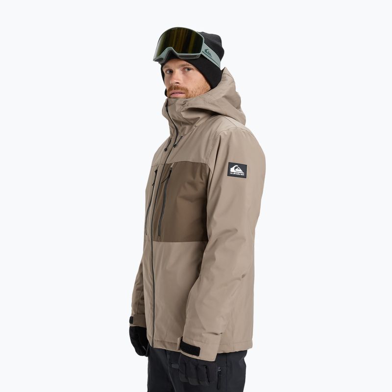 Dětská snowboardová bunda Quiksilver Sycamore Solid 20K fallen rock 4