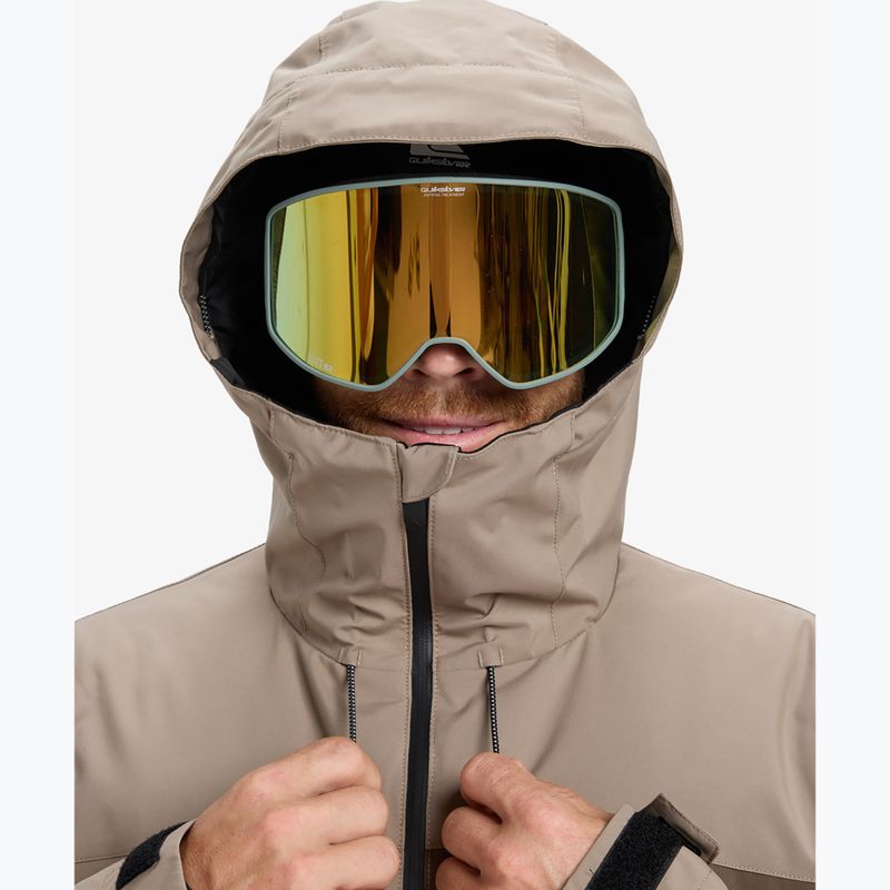 Dětská snowboardová bunda Quiksilver Sycamore Solid 20K fallen rock 8