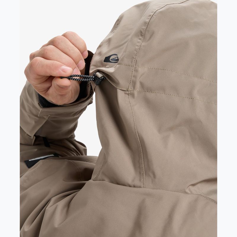 Dětská snowboardová bunda Quiksilver Sycamore Solid 20K fallen rock 10