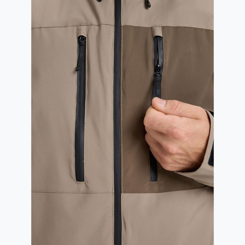 Dětská snowboardová bunda Quiksilver Sycamore Solid 20K fallen rock 11