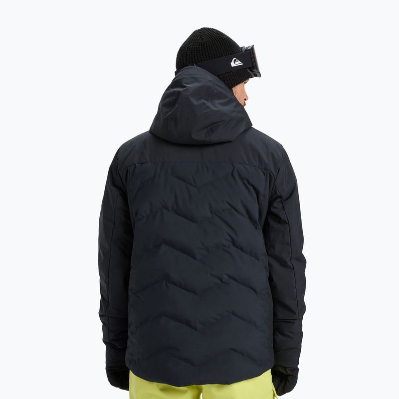 Pánská snowboardová bunda Quiksilver The Edge true black 3