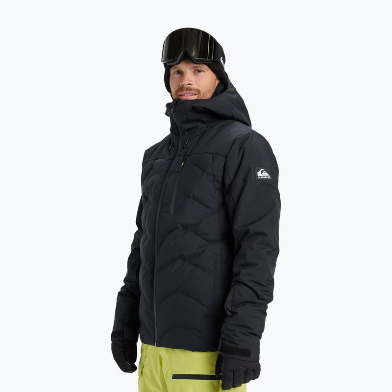 Pánská snowboardová bunda Quiksilver The Edge true black 4