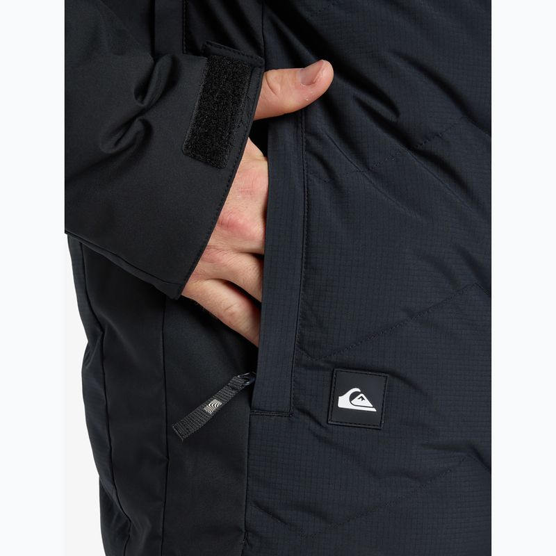 Pánská snowboardová bunda Quiksilver The Edge true black 8