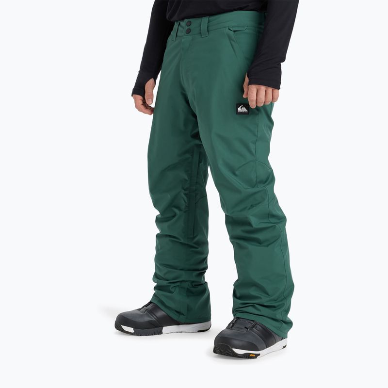 Dětské snowboardové kalhoty Quiksilver Estate trekking green 3