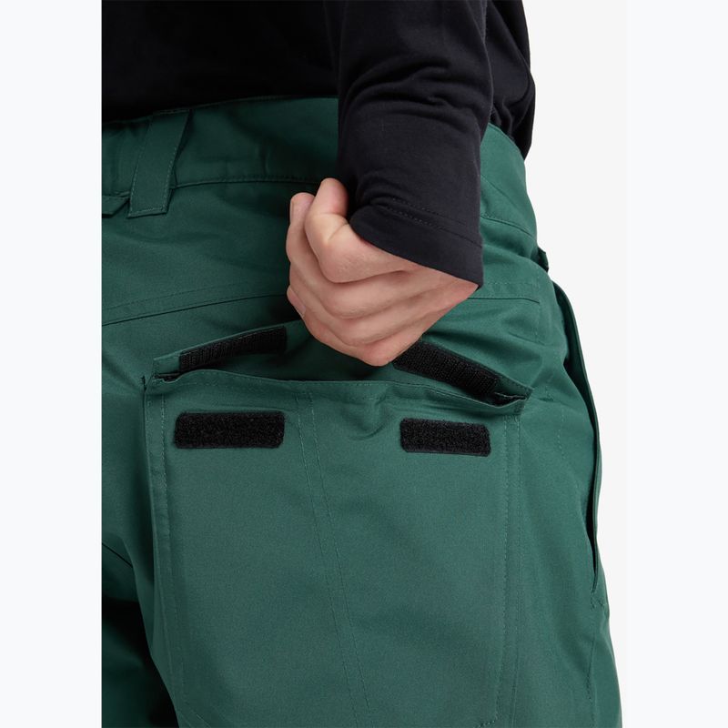 Dětské snowboardové kalhoty Quiksilver Estate trekking green 8