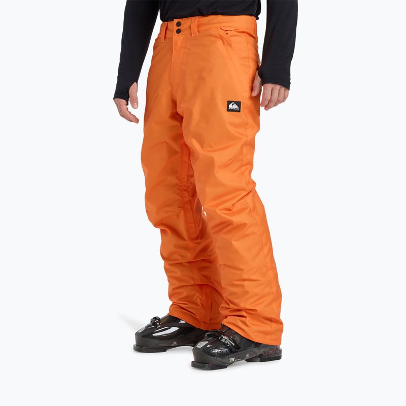 Dětské snowboardové kalhoty Quiksilver Estate orange peel 3