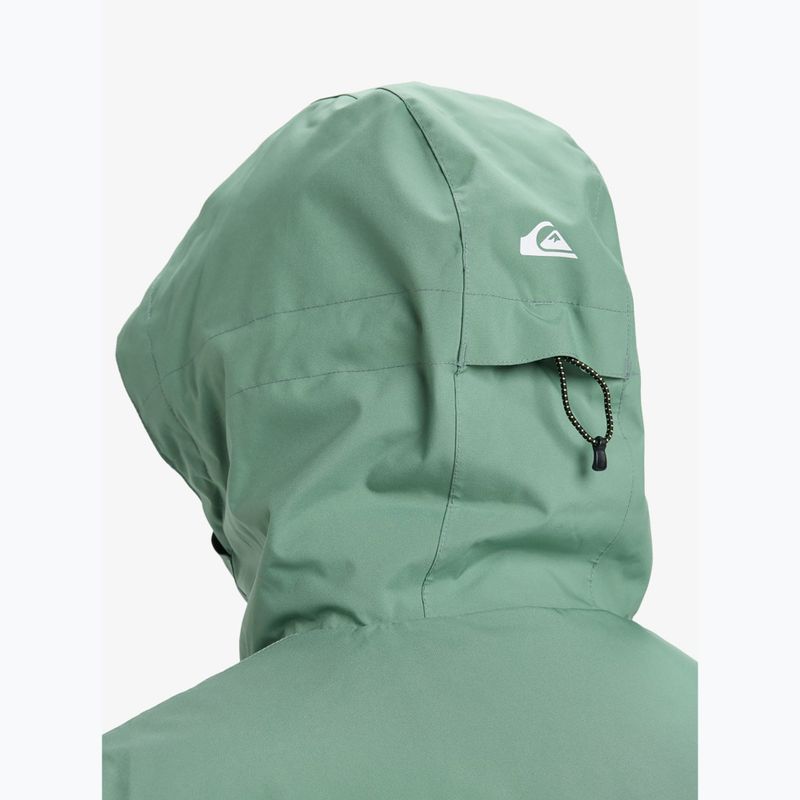 Pánská snowboardová bunda Quiksilver Sycamore Block 20K dark ivy 9