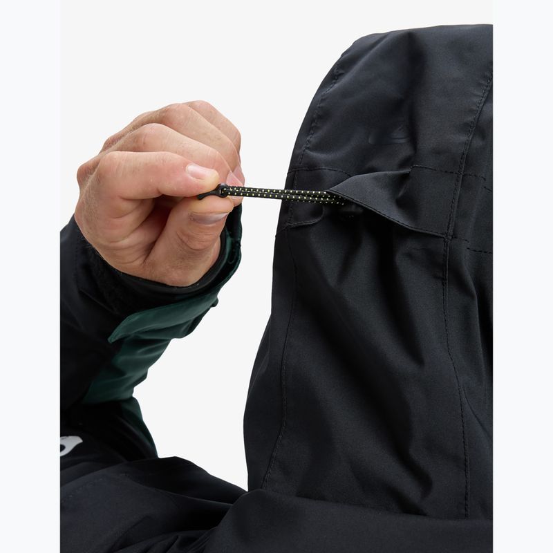 Pánská snowboardová bunda Quiksilver Sycamore Block 20K dark ivy 12