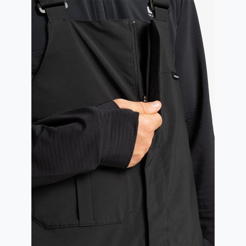 Pánské snowboardové kalhoty Quiksilver Paramo Stretch 20K Bib true black 5