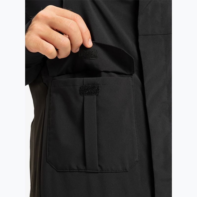 Pánské snowboardové kalhoty Quiksilver Paramo Stretch 20K Bib true black 6