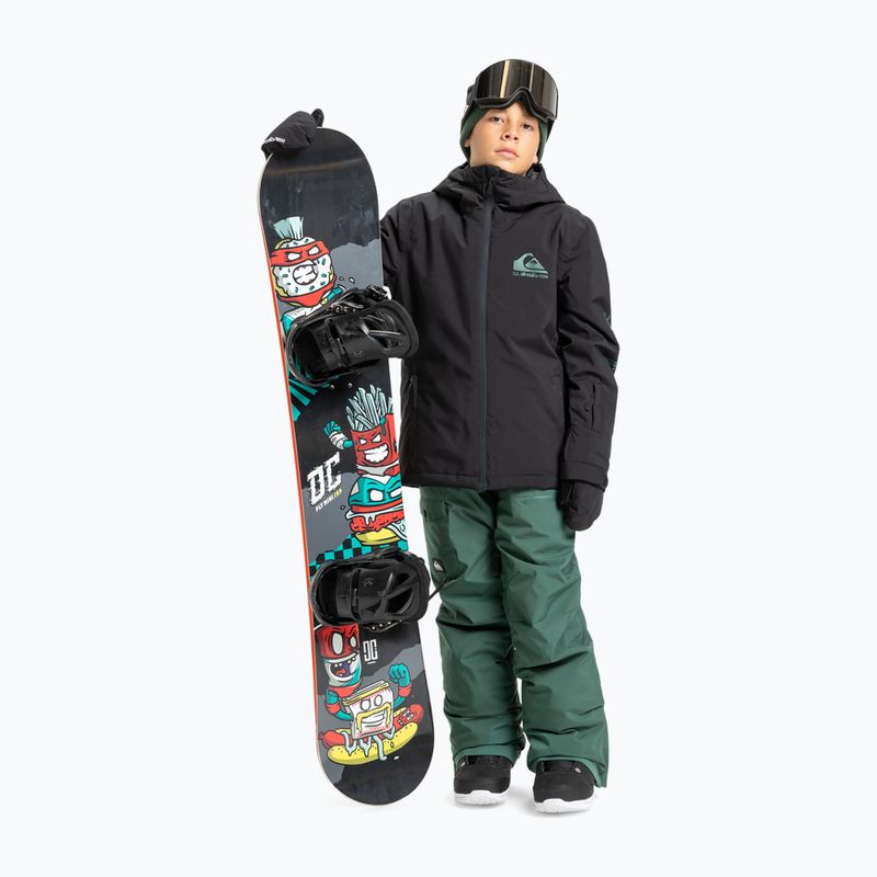 Dětská snowboardová bunda Quiksilver Mission true black 2