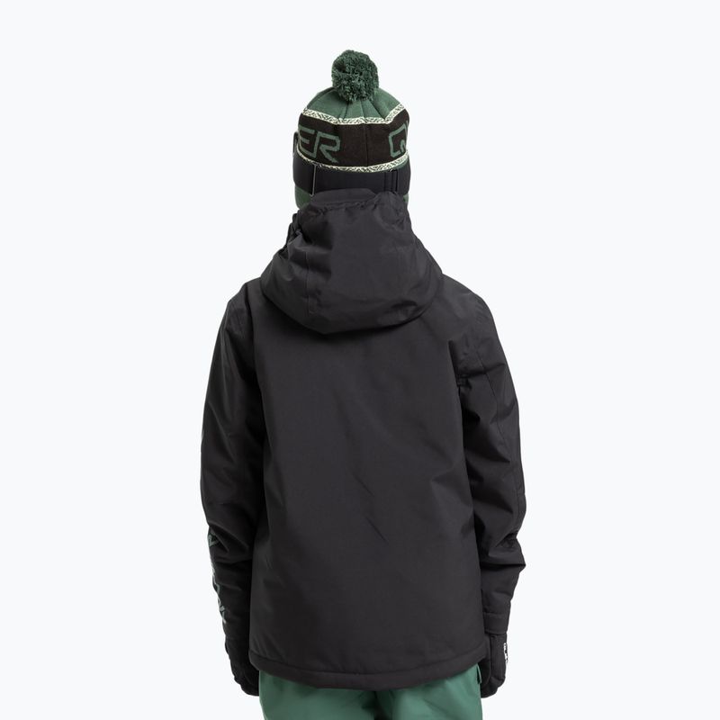 Dětská snowboardová bunda Quiksilver Mission true black 3