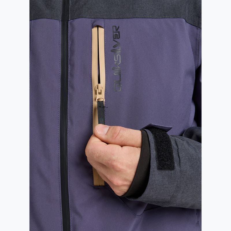 Pánská snowboardová bunda Quiksilver Dawson Graystone 8